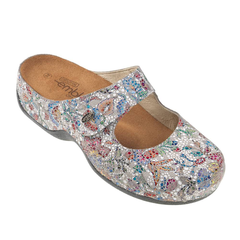 Embla Hälsoskor Tofflor Majken Mosaik ergoflex