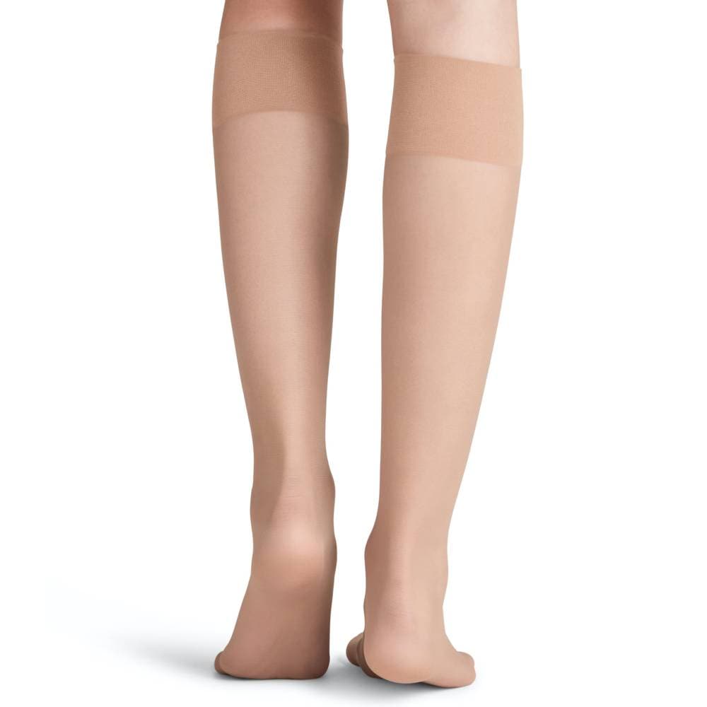 Falke Pure Matt Knästrumpor Dam Nylon 20 den Beige 1-pack