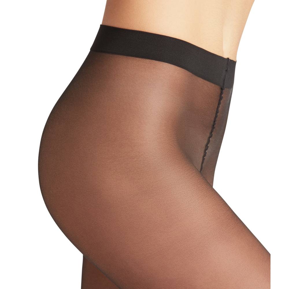 Falke Pure Matt Nylonstrumpbyxor Dam 20 den Tights Svart 1-pack