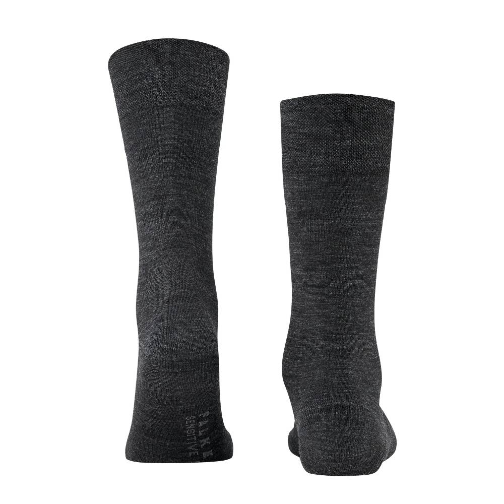 Falke Sensitive Berlin Strumpor Hem Grå Melange 1-pack