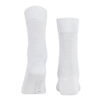 Falke Sensitive London Strumpor Bomull Dam Vit 1-pack