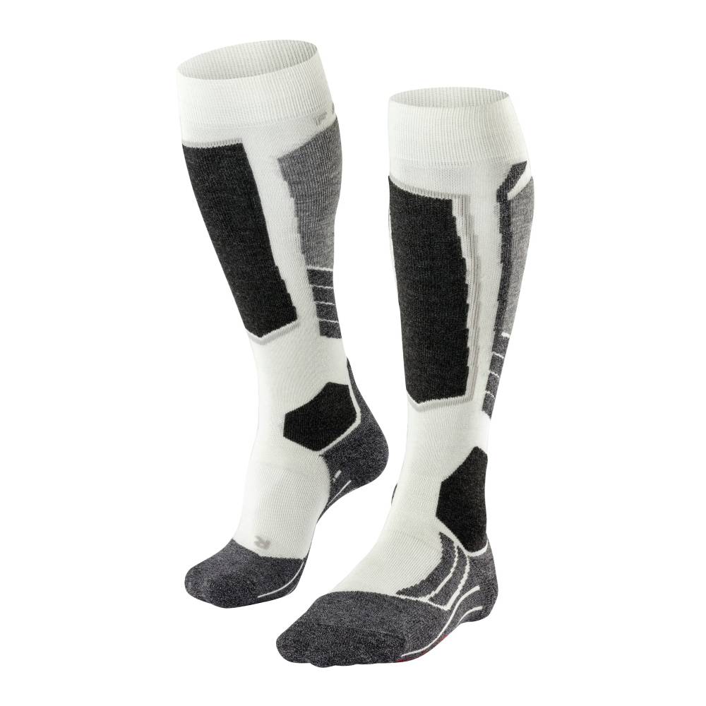 Falke SK2 Skidstrumpor Dam Vit Svart 1-pack