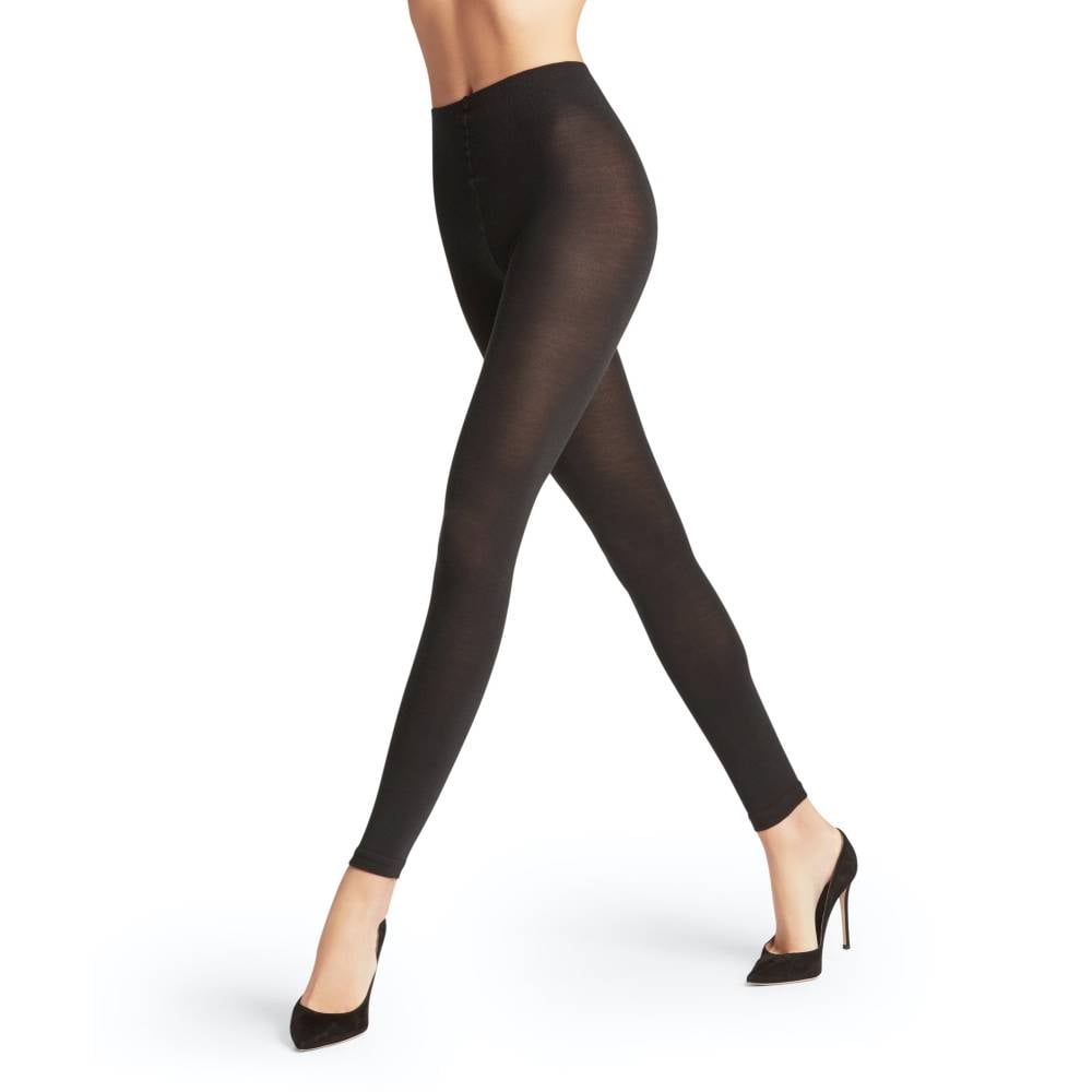 Falke Softmerino Leggings Dam Svart