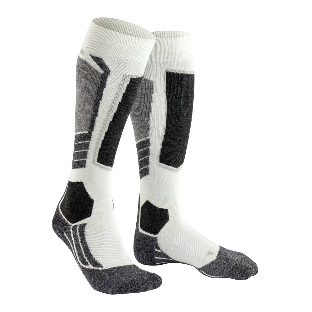 Falke SK2 Skidstrumpor Dam Vit Svart 1-pack