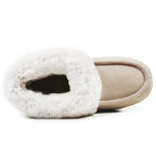Minfot Lampaannahkatossut Sunne Beige Mokka
