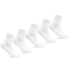 Minfot Strumpor Quarter Merinoull Vit 5-pack