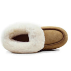 Minfot Lampaannahkatossut Sunne Chestnut Mokka