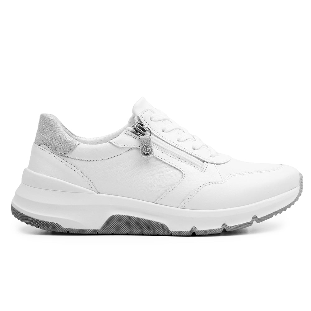 Minfot Softrole Lux Sneakers Dam Stretch Vit