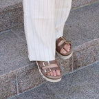 Minfot Upstep Lux Sandaler Dam Brun