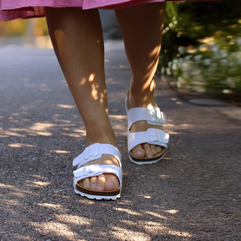 Minfot Sandaler Dam Softstep Vit