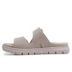 Minfot Abby Sandaler Dam Kardborre Taupe