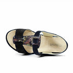 Suave Sandaler Dam Extra Bred Black Tenn