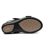 Suave Marilyn Sandaler Dam Extra Bred Skinn Svart