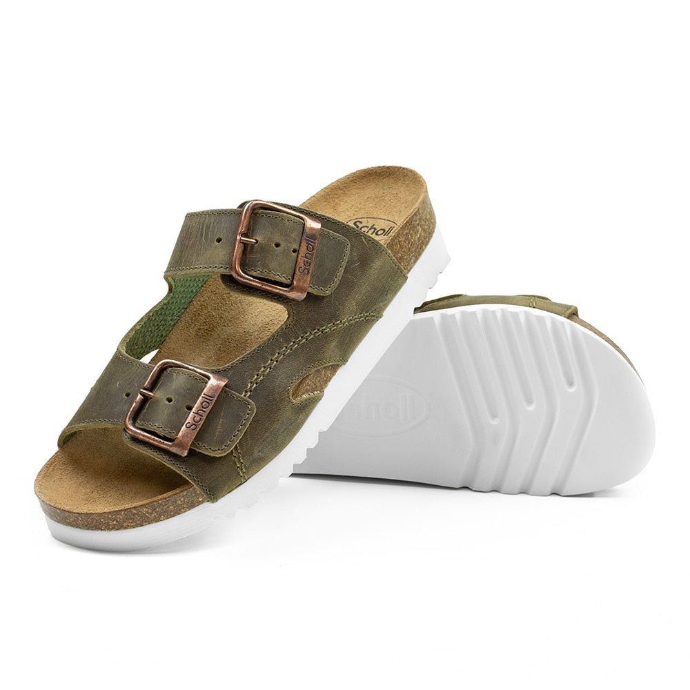 Scholl Moldava Sandaler Dam Oliv