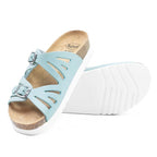 Scholl Sandaler Bioprint Ystad Dam Ljusblå
