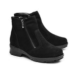 Minfot Aaltonen Breda Boots Grip+ Vasa Mocka Ull Svart