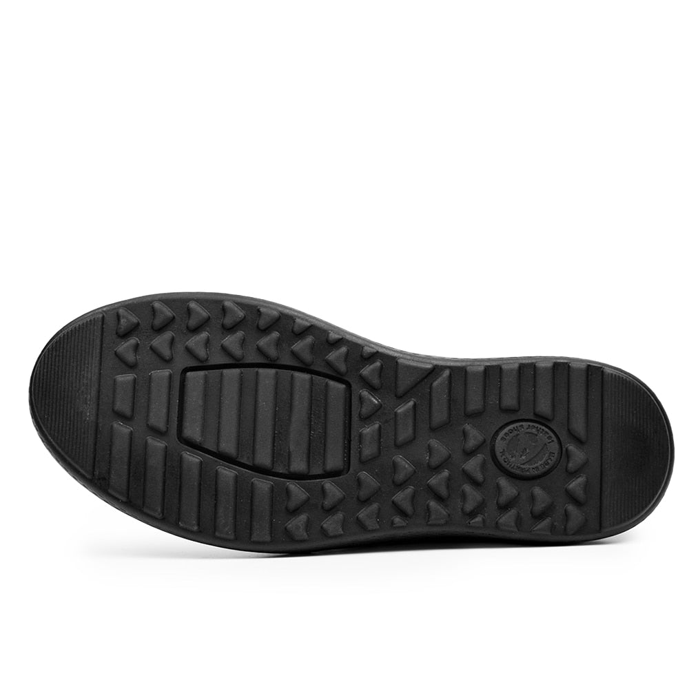 Minfot Way Sneaker Bred Stretch Zip Svart
