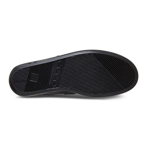 ECCO Soft 2.0 Skor Dam Black Feather with Black Sole