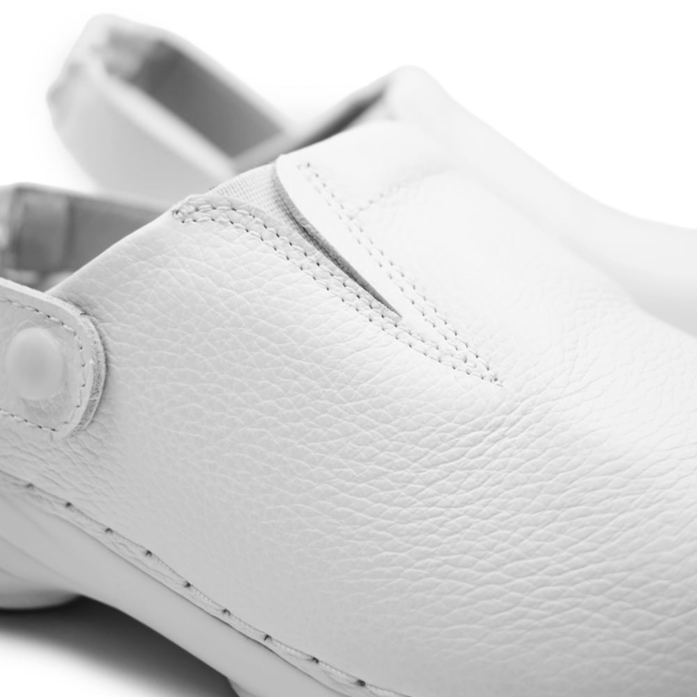 Minfot Arbetsskor Mjuk Toffel Vit