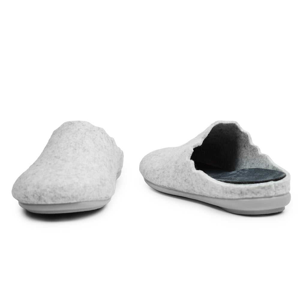 Minfot Tofflor Relax Dam Ljusgrå