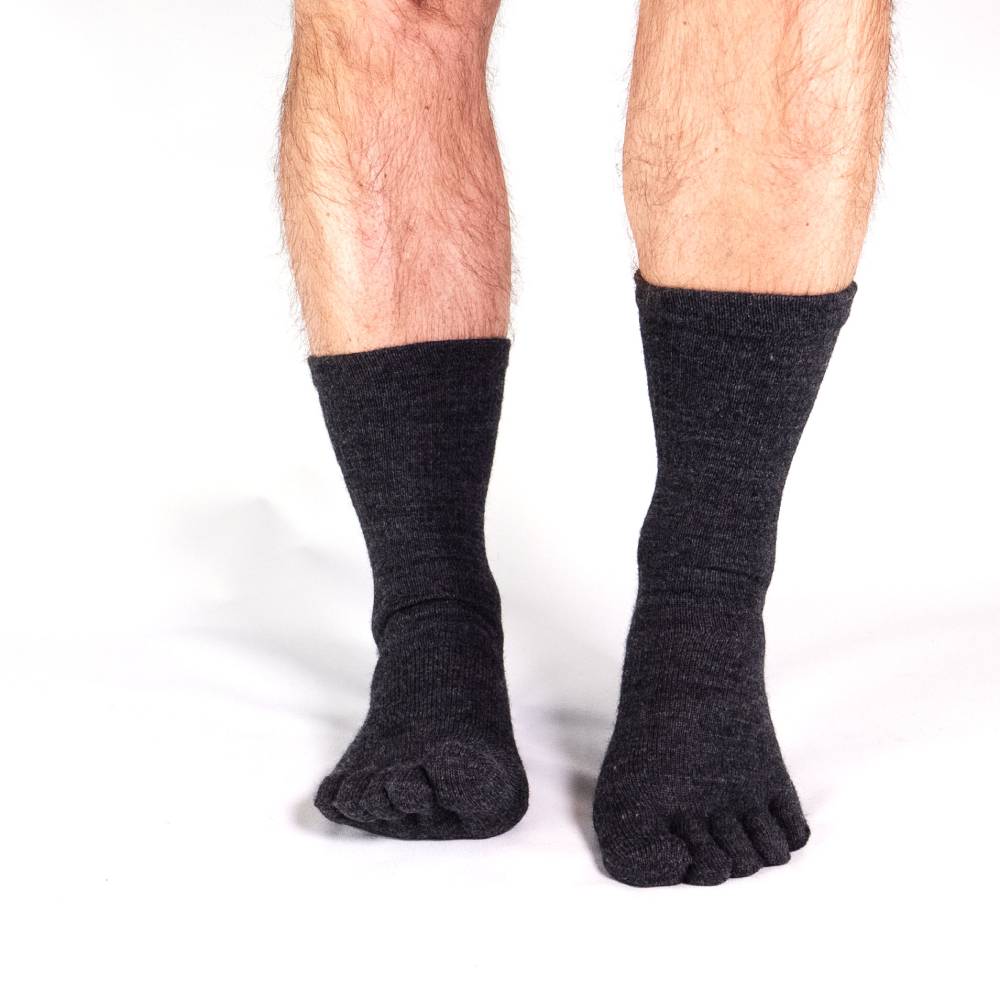 Funq Wear Tåstrumpor Ull Herr Arctic Anthracite