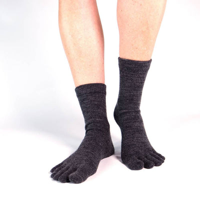 Funq Wear Tåstrumpor Ull Arctic Anthracite 1-pack