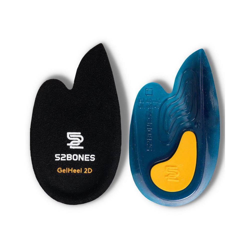 52BONES Stötdämpande Hälinlägg GelHeel 2D