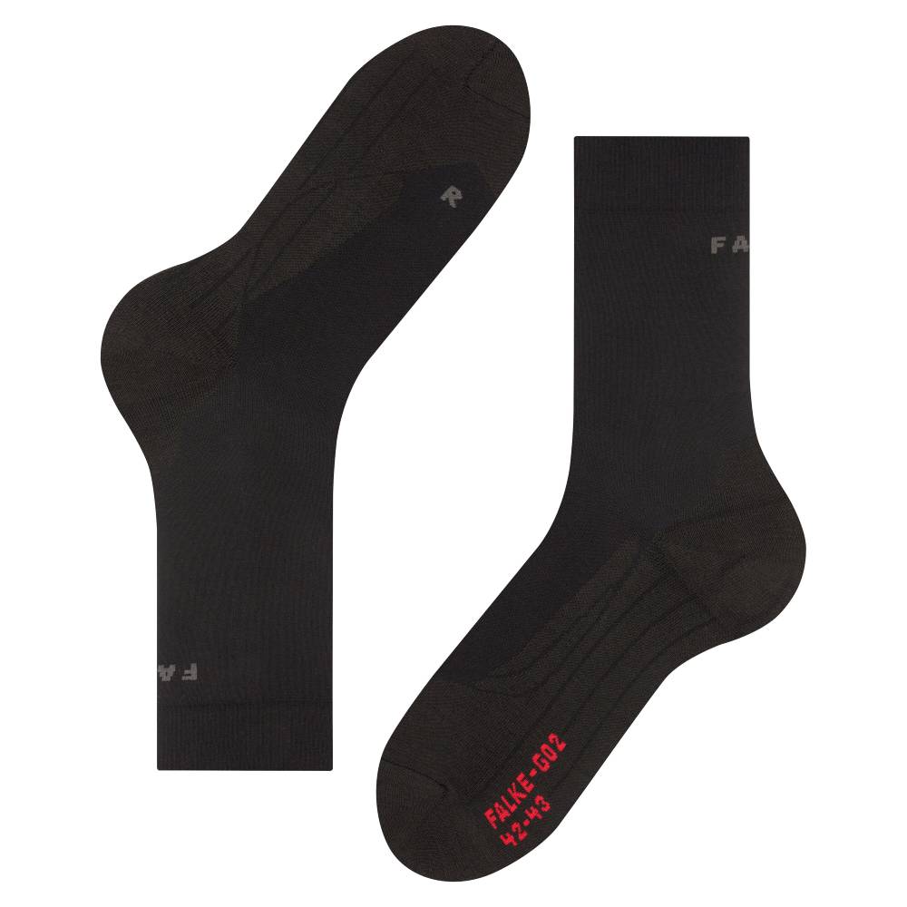 Falke GO2 Golf Strumpor Herr Svart 1-pack