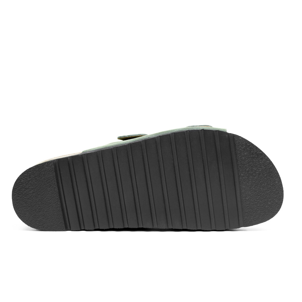 Minfot Moa Sandaler Dam Bio Mocka Grön