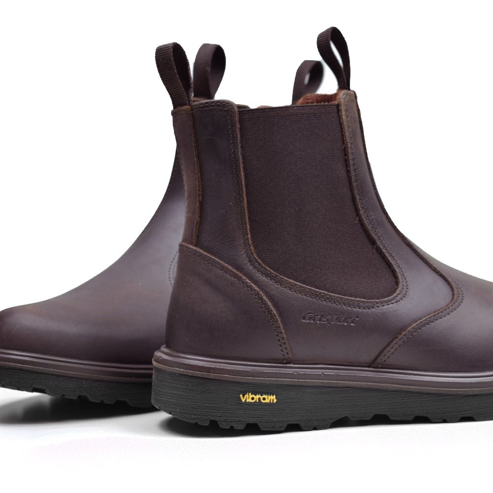 Grisport Komfort Chelsea Boots Gritex Mörkbrun