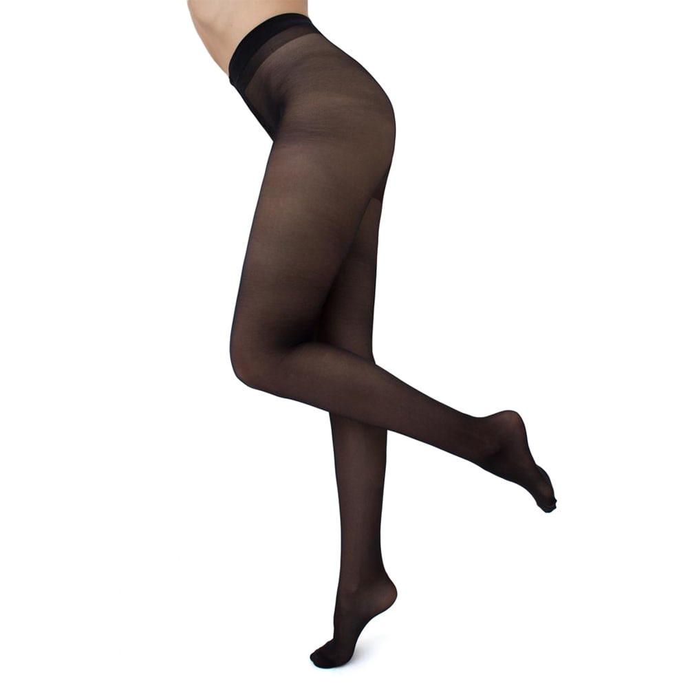 Giulia Infinity Nylonstrumpbyxor 40 den Svart