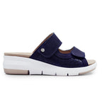 Minfot Sandaali Komfort Bea Stretch Nubukki Navy