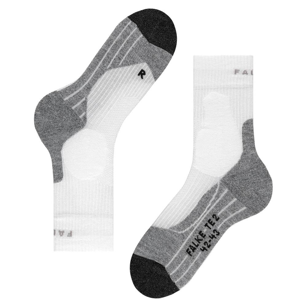 Falke TE2 Tennis Strumpor Herr Vit 1-pack