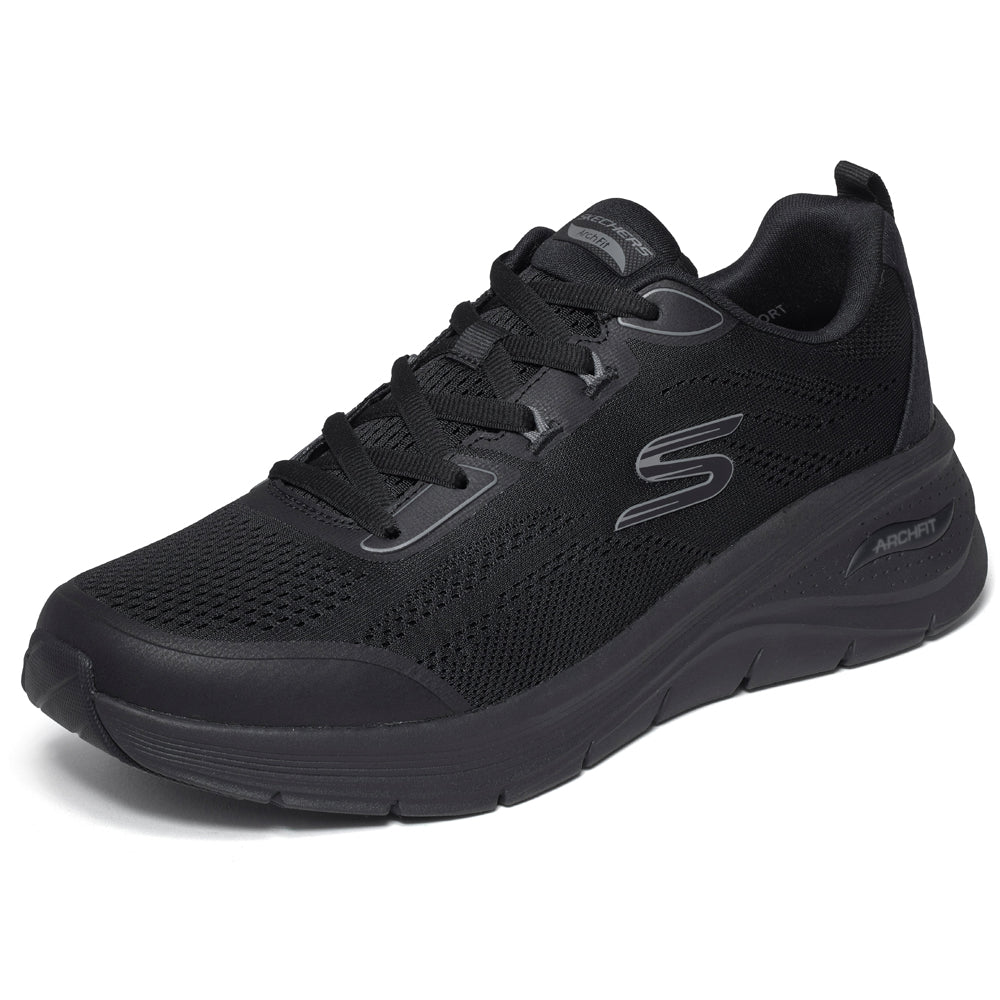Skechers Arch Fit 3.0 Prawsper Sneakers Herr Svart