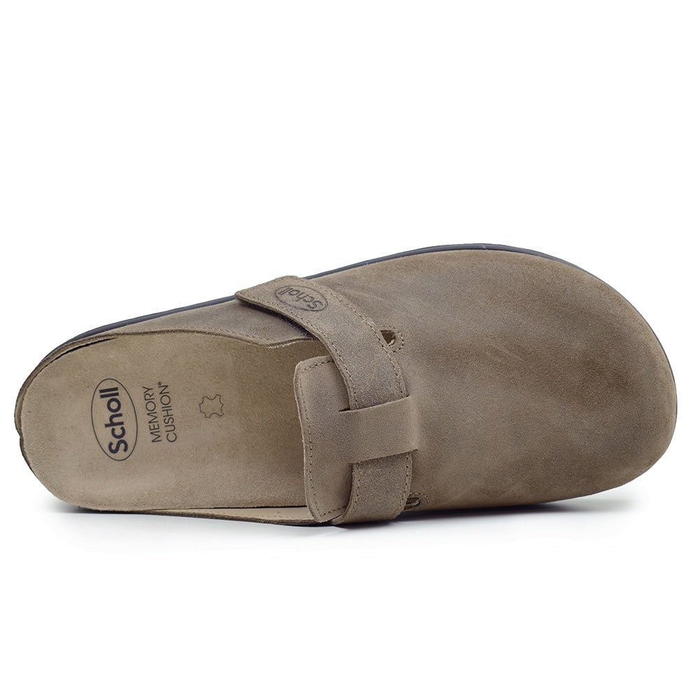 Scholl Tofflor Elio Strap Brown