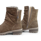 Minfot Jolie Boots med Gummiklack Zip Aquastop-TEX Stone