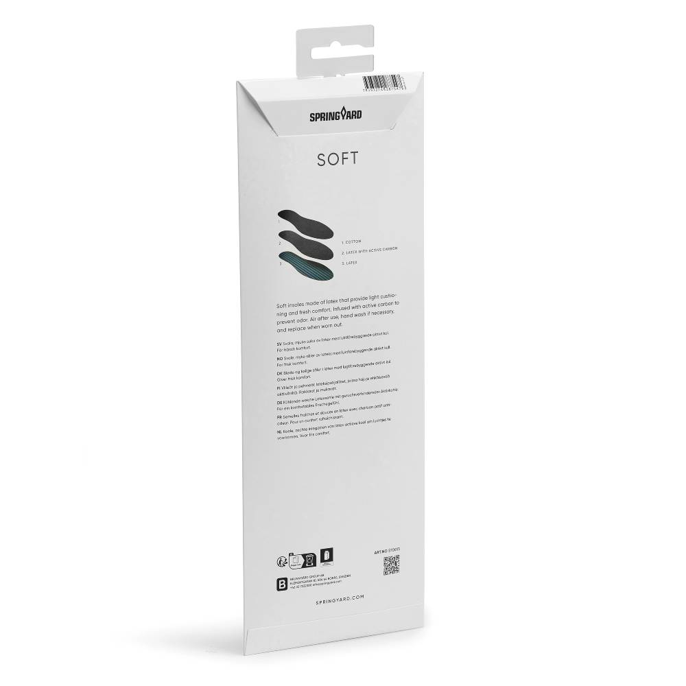 Springyard Soft Insoles Skoinlägg