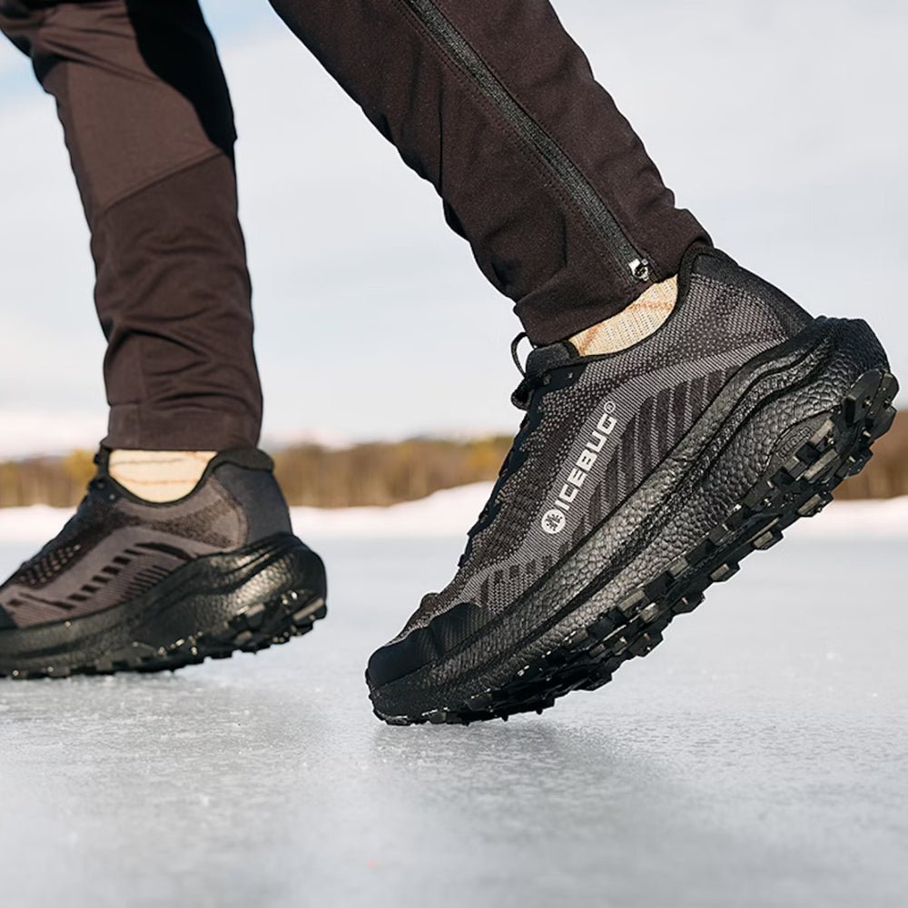 Icebug Myr Löparskor Vinter W BUGrip Black