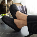 Minfot Tossut Slip on Viken Villa Antrasiitti