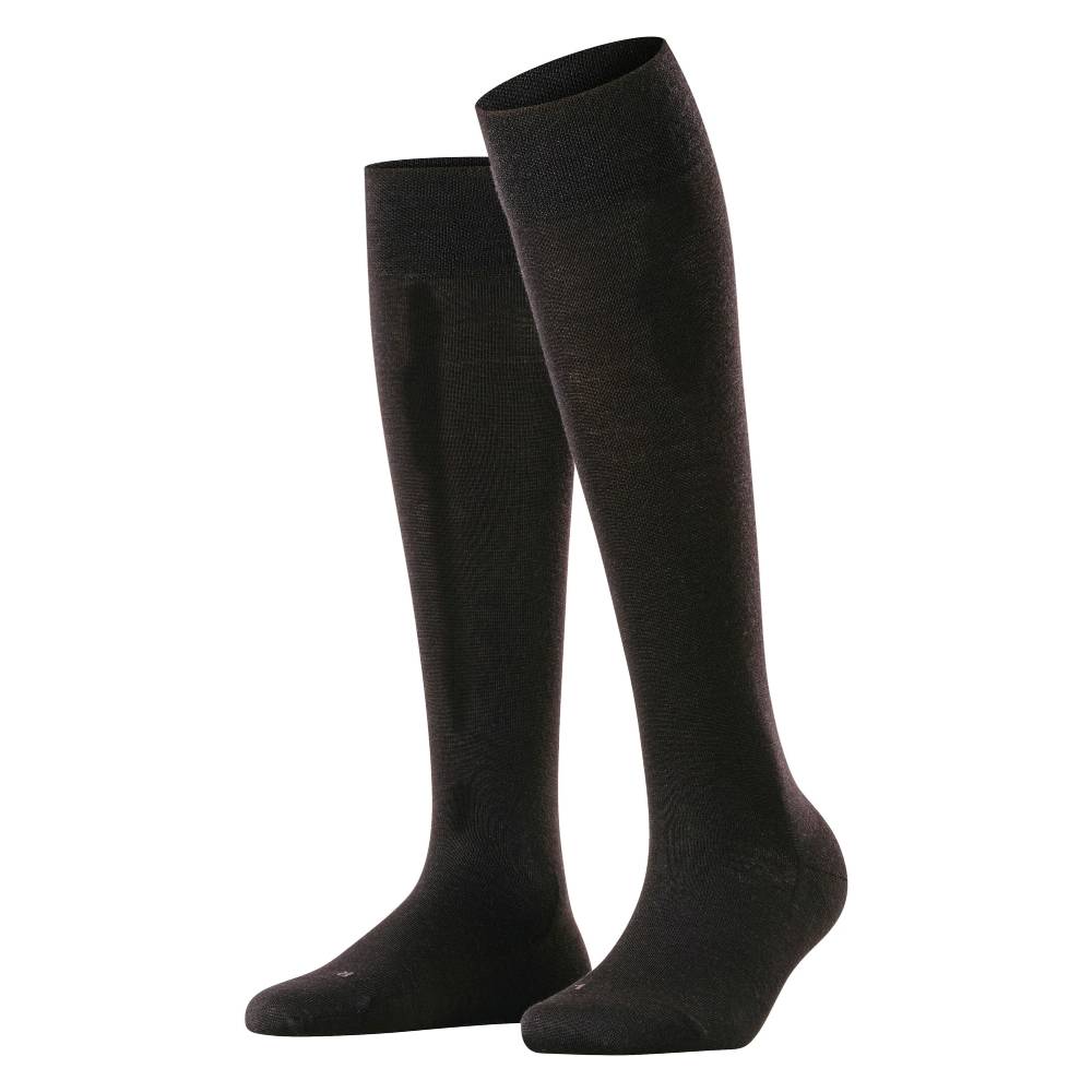 Falke Sensitive Berlin Knästrumpor Dam Svart 1-pack