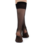 Giulia Marea Nylonstrumpor Knä 40 den Svart 2-pack