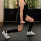 OS1st CS6 Calf Sleeves Kompressiosäärystimet Musta 1 pari
