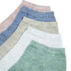 Minfot Sensitive Puuvillasukat Sneaker Pastelli 5-pakkaus Tennarisukat
