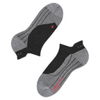 Falke TK5 Invisible Strumpor No Show Herr Svart Mix 1-pack