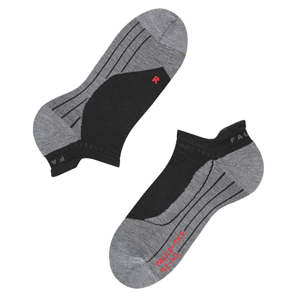 Falke TK5 Invisible Strumpor No Show Herr Svart Mix 1-pack