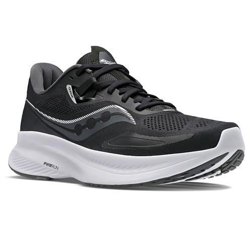 Saucony Guide 15 Löparskor Dam Svart Vit