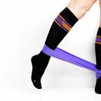 Minfot Sport Kompressionsstrumpor Lyocell Energy Svart 2-pack