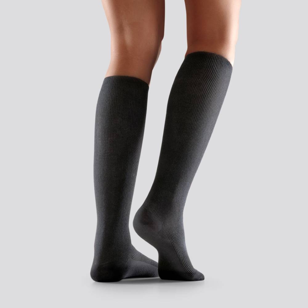 Mabs Stödstrumpor Travel Flygstrumpor Svart