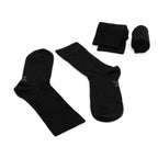 Minfot All day Merinoullstrumpor Svart 3-pack