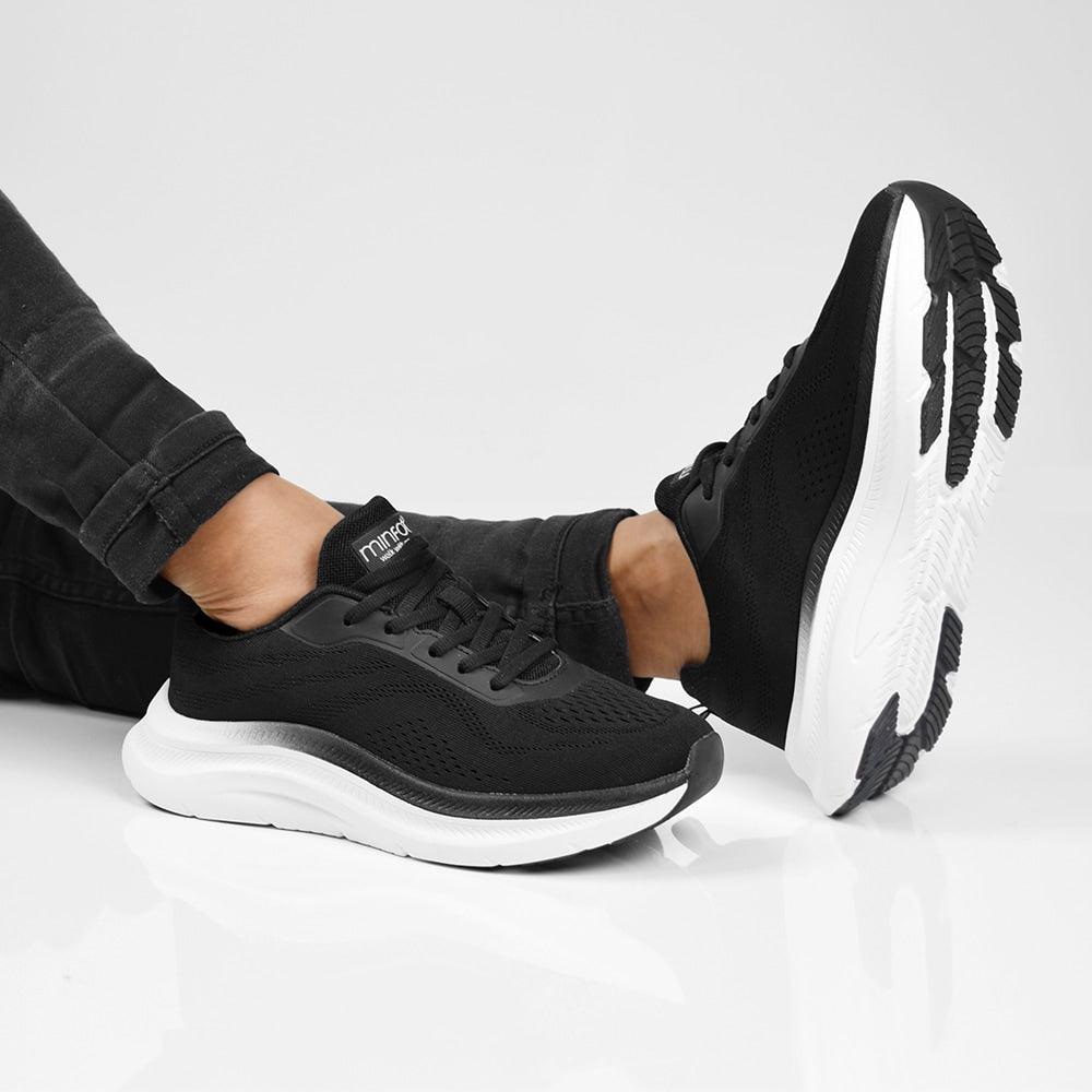 Minfot Enjoy Sneakers Unisex Svart